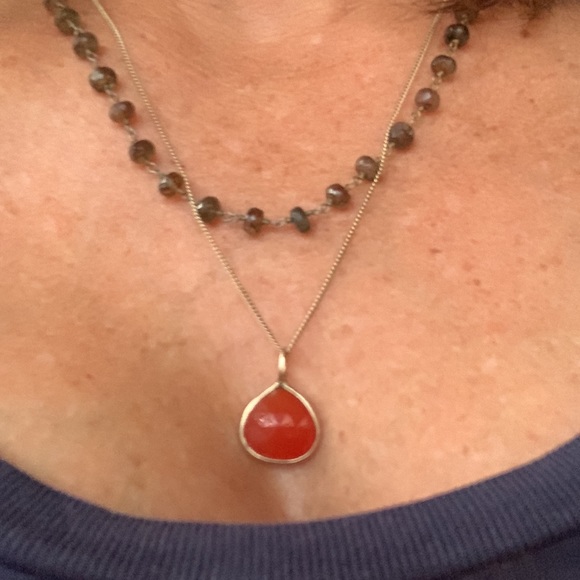 Set Of three gemstone necklaces - Picture 4 of 4